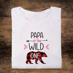 55% OFF: Papa Wild One Personalized T-shirt- Choose Size